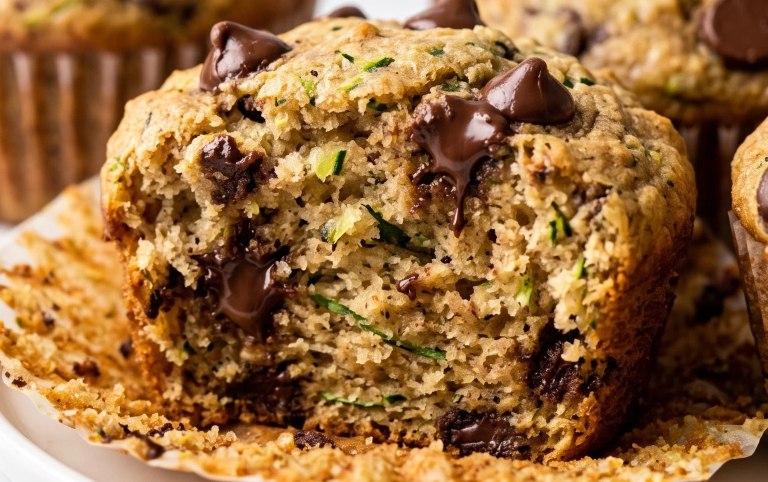 Chocolate Chip Zucchini Muffins