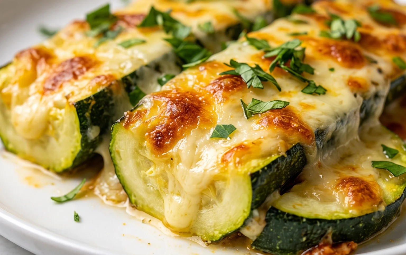 Baked Zucchini and Cheese